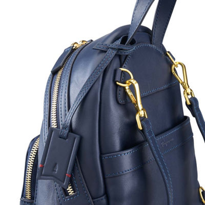 GNOME & BOW Athos Small 9" iPad Mini Tablet Crossbody Sling Backpack Women (100% Genuine USA Nappa Leather) 6