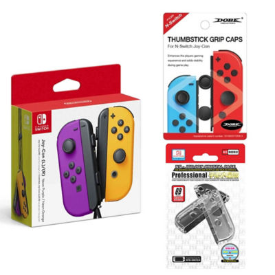 Nintendo Switch Joy-Con (L)/(R) Neon Purple/Orange