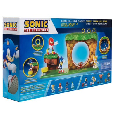 sonic green hill playset