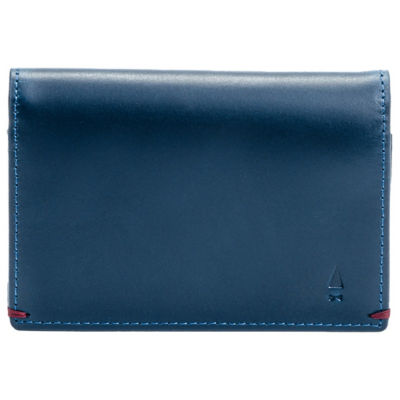GNOME & BOW Gulliver Name Card Holder Wallet Women Men (100% Genuine USA Wax Leather / RFID Blocking) 1