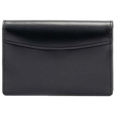 GNOME & BOW Gulliver Name Card Holder Wallet Women Men (100% Genuine USA Wax Leather / RFID Blocking) 3