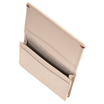 GNOME & BOW Gulliver Name Card Holder Wallet Women Men (100% Genuine USA Nappa Leather / RFID Blocking) 2
