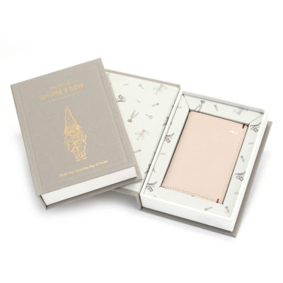 GNOME & BOW Gulliver Name Card Holder Wallet Women Men (100% Genuine USA Nappa Leather / RFID Blocking) 5