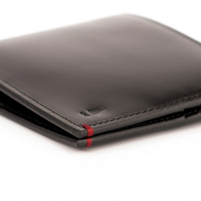GNOME & BOW Gulliver Cash Coin Slot Small Bifold Wallet Men (100% Genuine USA Wax Leather / RFID Blocking) 9