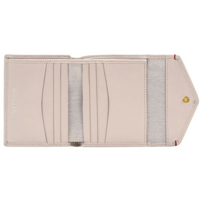 GNOME & BOW Envelope Flap Cash Coin Small Bifold Wallet Women (100% Genuine USA Nappa Leather / RFID Blocking) 2