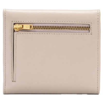 GNOME & BOW Envelope Flap Cash Coin Small Bifold Wallet Women (100% Genuine USA Nappa Leather / RFID Blocking) 3