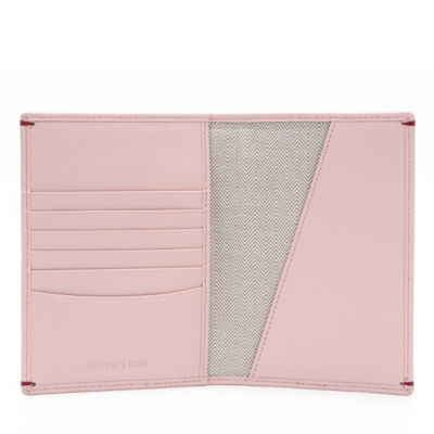 GNOME & BOW Gulliver Travel Passport Holder Women Men (100% Genuine USA Nappa Leather / RFID Blocking) 2