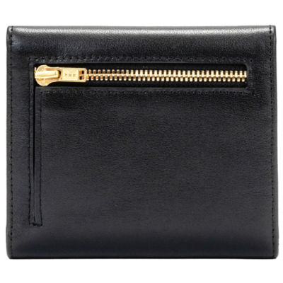 GNOME & BOW Envelope Flap Cash Coin Small Bifold Wallet Women (100% Genuine USA Nappa Leather / RFID Blocking) 3