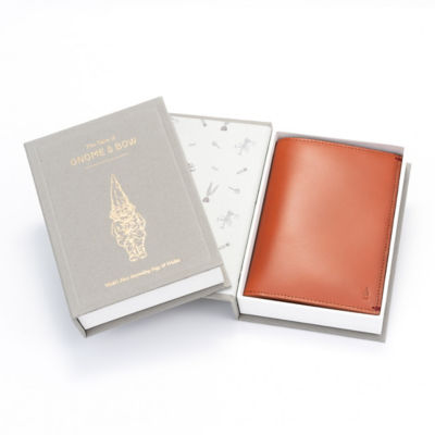 GNOME & BOW Gulliver Travel Passport Holder Women Men (100% Genuine USA Wax Leather / RFID Blocking) 7