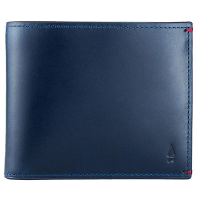 GNOME & BOW Gulliver Cash Coin Pouch Bifold Wallet Men (100% Genuine USA Wax Leather / RFID Blocking) 1