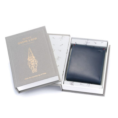 GNOME & BOW Gulliver Cash Coin Pouch Bifold Wallet Men (100% Genuine USA Wax Leather / RFID Blocking) 10