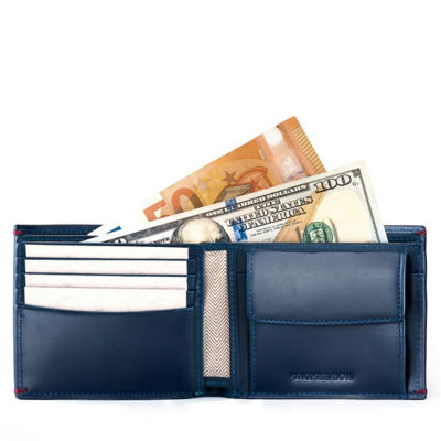 GNOME & BOW Gulliver Cash Coin Pouch Bifold Wallet Men (100% Genuine USA Wax Leather / RFID Blocking) 4