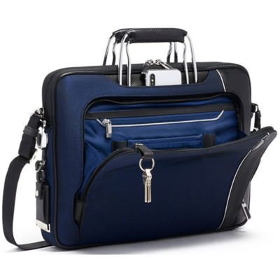 Buy TUMI ARRIVE' HANNOVER SLIM BRIEF NAVY Online in Singapore