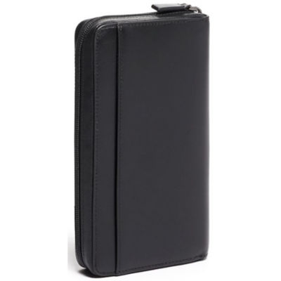 Tumi zip outlet around travel wallet