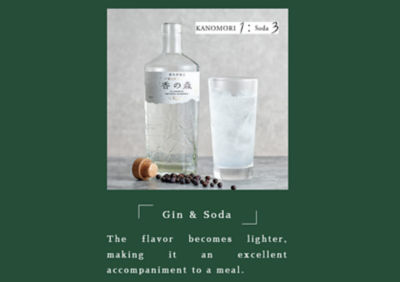 YOMEISHU Kanomori Craft Gin 47% 5