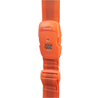 Buy SAMSONITE GLOBAL TA LUGGAGE STRAP/TSA LOCK ORANGE Online in ...