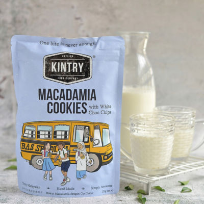 Buy Kintry Macadamia White Chocolate Cookies 2 X 120g Online In Singapore Ishopchangi