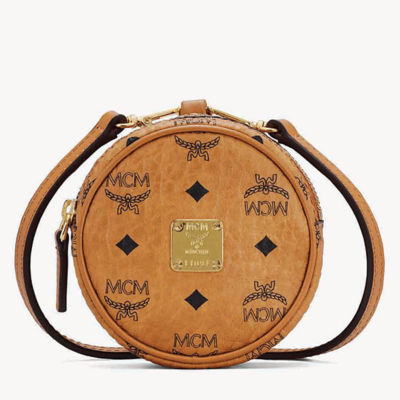 Mcm heritage tambourine outlet bag