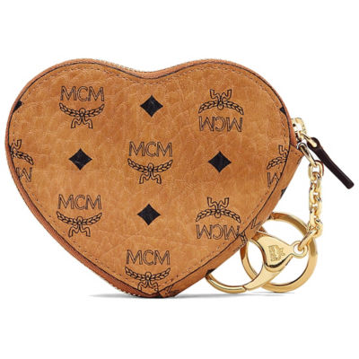 Mcm Ladies Heart Coin Pouch Charm Wallet MYIASDQ01QG001 8809630700715 -  Jomashop