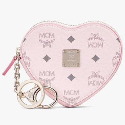 Mcm heart coin pouch new arrivals