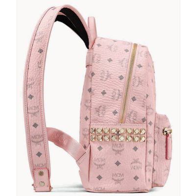 Stark side studs top backpack in visetos