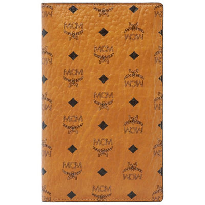 Buy MCM PASSPORT HOLDER IN VISETOS ORIGINAL COGNAC Online in