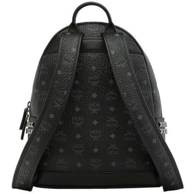 Mcm stark hot sale backpack black