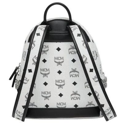 Buy STARK SIDE STUDS BACKPACK IN VISETOS WHITE Online in Singapore ...