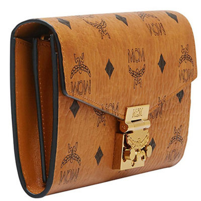 Buy PATRICIA CROSSBODY WALLET IN VISETOS COGNAC Online in