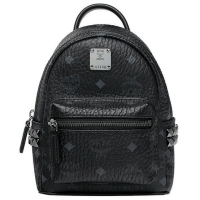 Mcm mini 2025 backpack black