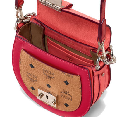 Mcm crossbody hot sale bag red