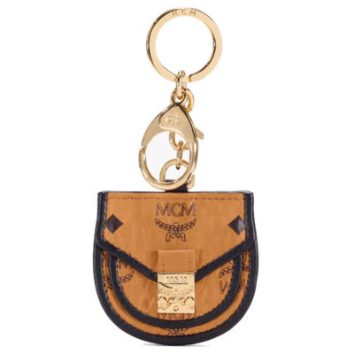 Mcm keychain store pouch