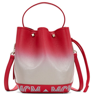 Buy MCM ESSENTIAL BOSTON BAG IN MONOGRAM LEATHER HOT CORAL Online in  Singapore