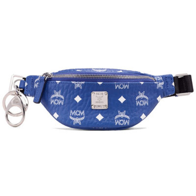 Mcm Belt Bag Charm in Visetos