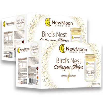 Buy [Bundle of 2] New Moon Bird's Nest with Collagen Strips 150g x 6