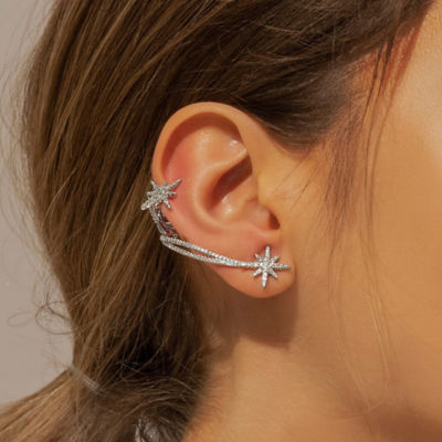 Buy METEORITES Asymmetric Double M t orites Earring And Its Stud