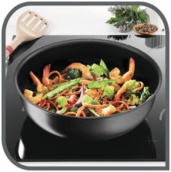 Tefal Ingenio Expertise Wok Pan 28cm + removable handle (IH) L65019 Online in Singapore |