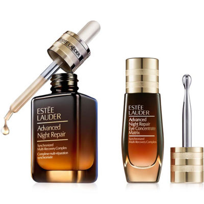 Buy EstÉe Lauder Advanced Night Repair Face Serum And Eye Matrix Set Online In Singapore