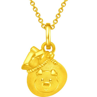 Gold deals pig jewelry