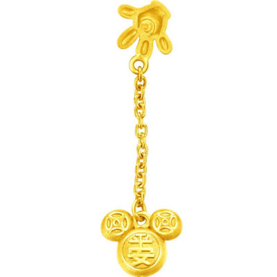 Gold disney earrings sale