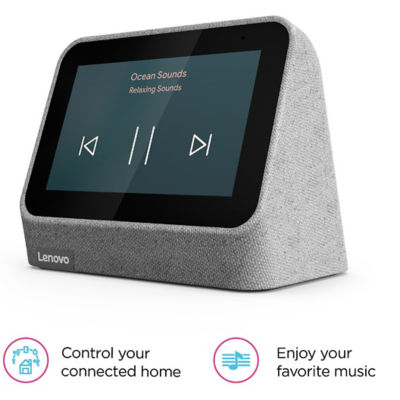 Buy Lenovo Smart Clock Gen 2 with Wireless Charging Dock Online in