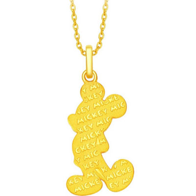 Buy CHOW TAI FOOK 999.9 Pure Gold Pendant Disney Classic