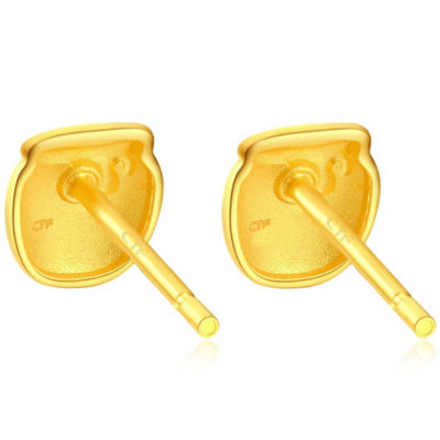 Chow tai deals fook earrings