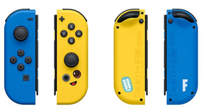 Buy Nintendo Switch Joy-Con Controller - Blue/Yellow with Gatz