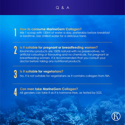 Kinohimitsu MarineGem Collagen 180g 9