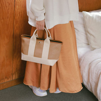 Buy Scotch Grain Mini Tote Bag Beige Online in Singapore