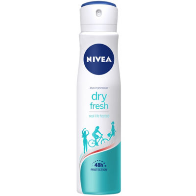 Buy Nivea Deodorant Spray Dry Fresh for Women 200ml Online in Singapore
