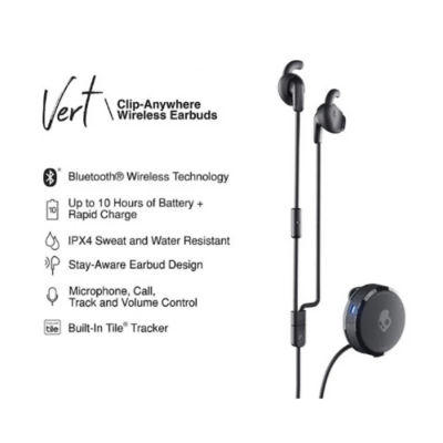 Buy Skullcandy Vert Clip Anywhere Wireless Earbuds Online in