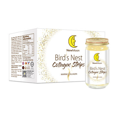 [Bundle of 2] New Moon Birds Nest White Fungus with American Ginseng