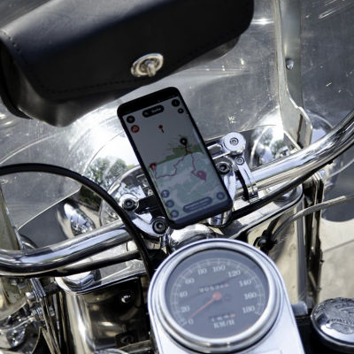 SP CONNECT Moto Mount Pro Chrome - Handlebar Mount For Motorcycles/Bicycles 7